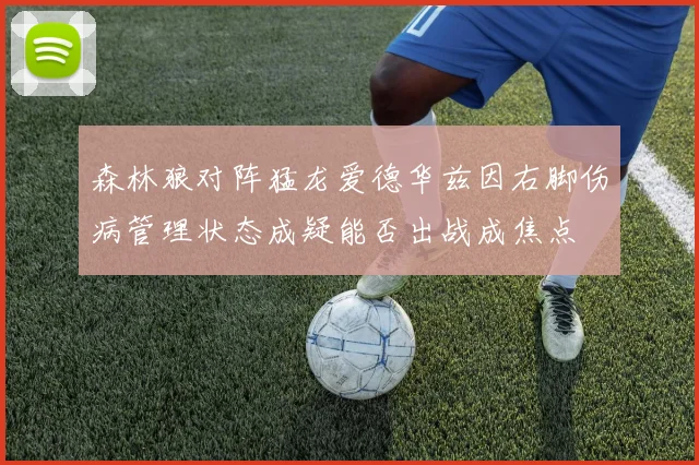 森林狼对阵猛龙爱德华兹因右脚伤病管理状态成疑能否出战成焦点